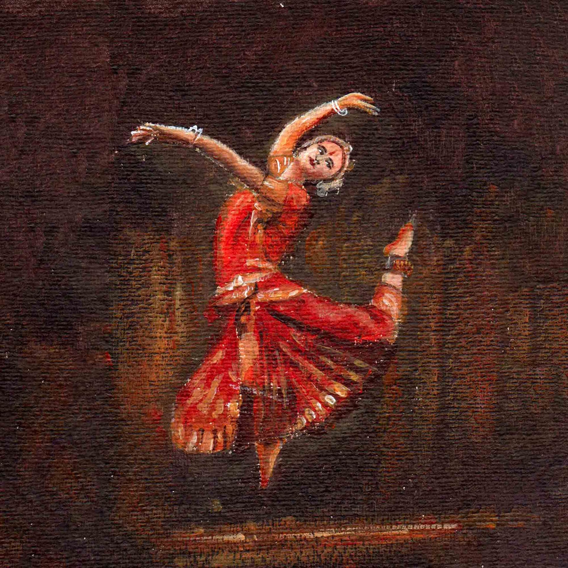 Dancer Painting-Graphic Designing Services
